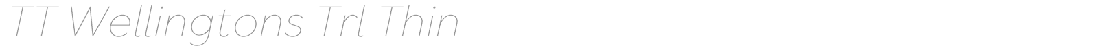 TT Wellingtons font preview